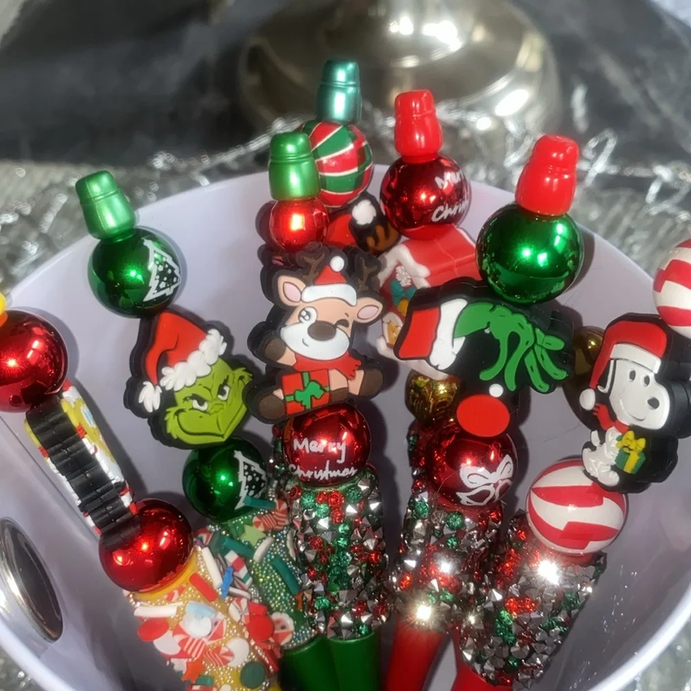 Festive Christmas Themed Pens